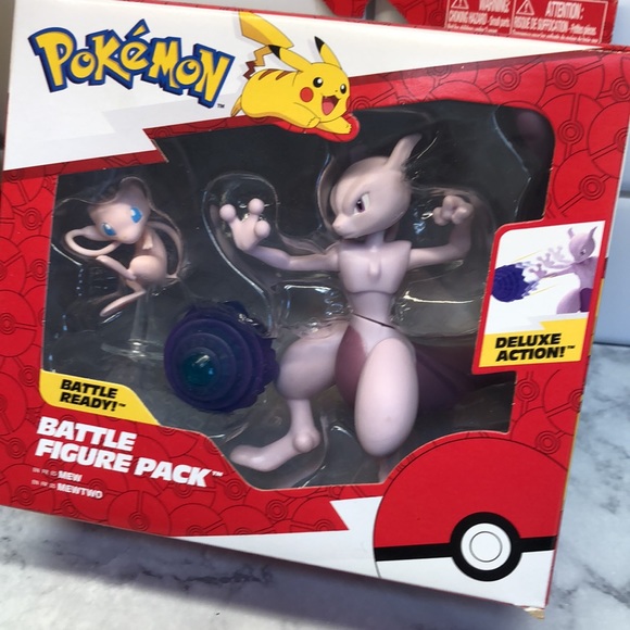 Pickachu Headphones, MewTwo Battle Figure Pack & My Partner Charmander - Picture 11 of 15